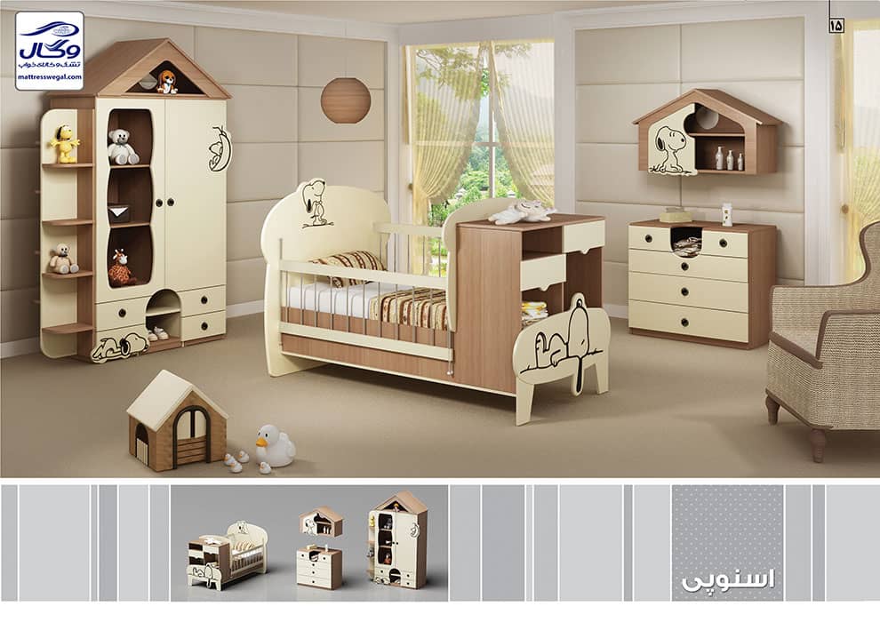 سرویس خواب اسنوپی نوزاد