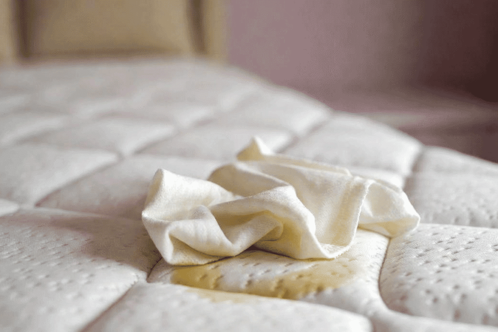 پاک کردن لکه ادرار از تشک خواب