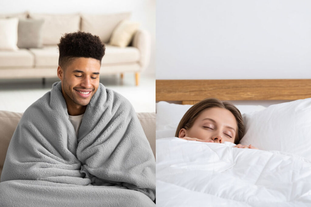 تفاوت لحاف و پتو