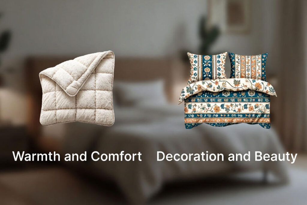 فرق روتختی و لحاف