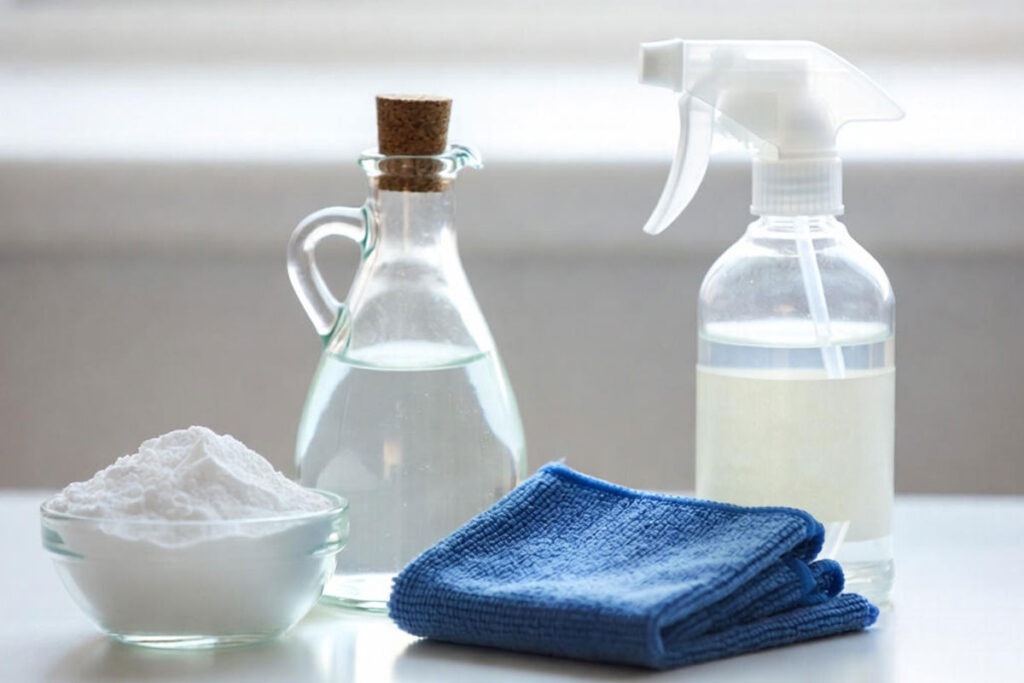 تمیز کردن لکه چایی روی تشک