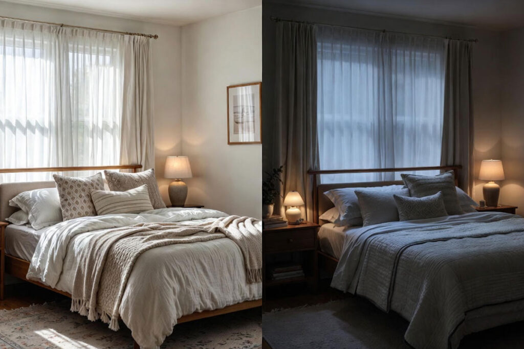 فرق لحاف و رو تختی