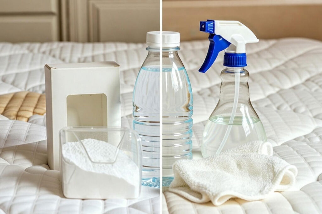 پاک کردن لکه چای از تشک