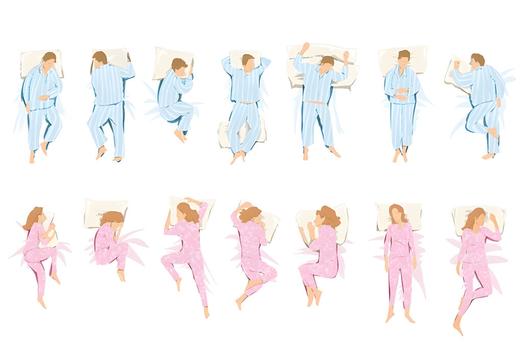 بهترین پوزیشن خوابیدن برای شکستگی مهره کمر