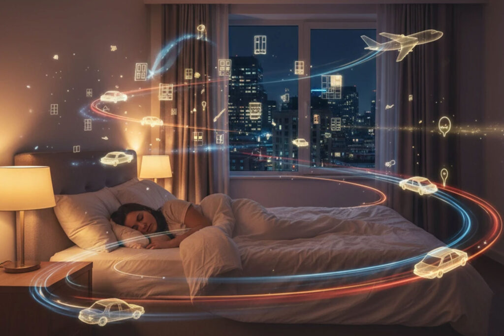 خوابیدن در سر و صدا